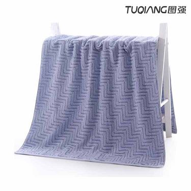 TUQIANG 图强 阶梯浴巾70*135cm一条装(2色可选）