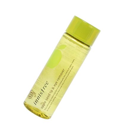 innisfree/悦诗风吟 青苹果凝萃眼唇卸妆水新版100ml 韩国进口 温和卸妆不刺激 海淘城海外专营店